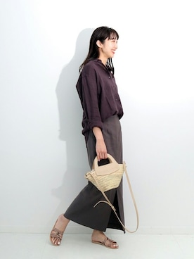 watanabeさん（レディース・161cm）の春コーディネート