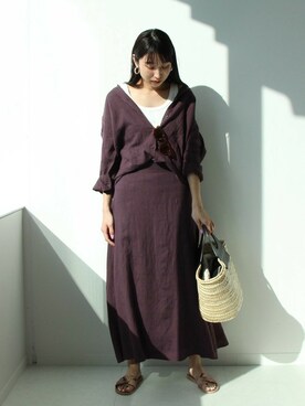 watanabeさん（レディース・161cm）の春コーディネート