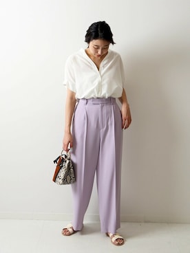 「journal standard L'essage（ジャーナルスタンダードレサージュ）のアイテム」を使った、watanabeさん（レディース・161cm）の春コーディネート