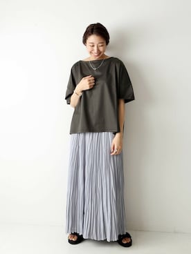 「suicoke（スイコック）のアイテム」を使った、watanabeさん（レディース・161cm）の夏コーディネート