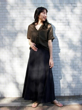 watanabeさん（レディース・161cm）の夏コーディネート