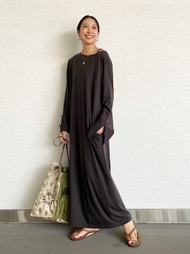 「manipuri（マニプリ）のアイテム」を使った、watanabeさん（レディース・161cm）の夏コーディネート