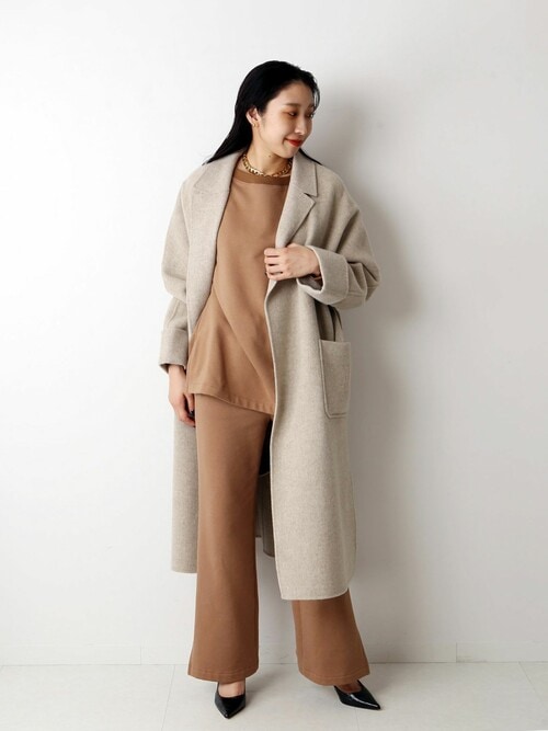 journal standard メリンプガウンコート　ノーカラー　ウール journal standard メリンプガウンコート ノーカラー ウール - メルカリ