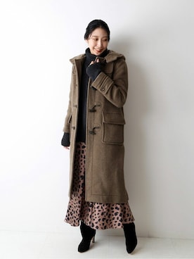 「LONDON TRADITION（ロンドントラディション）のアイテム」を使った、watanabeさん（レディース・161cm）の秋コーディネート