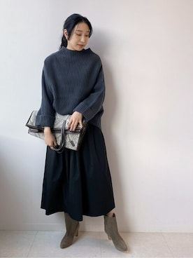 watanabeさん（レディース・161cm）の冬コーディネート