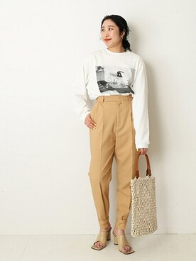 「JANE SMITH / JOHN SMITH（ジェーンスミスジョンスミス）のアイテム」を使った、watanabeさん（レディース・161cm）の春コーディネート