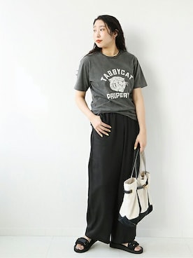 「journal standard L'essage（ジャーナルスタンダードレサージュ）のアイテム（パンツ）」を使った、watanabeさん（レディース・163cm）の春コーディネート