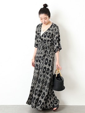 「COTTO（コトゥー）のアイテム」を使った、watanabeさん（レディース・163cm）の春コーディネート