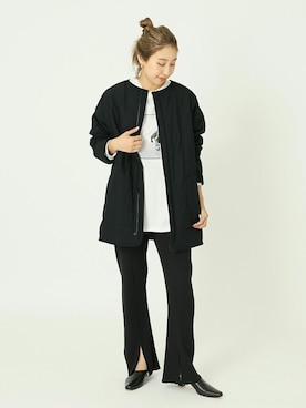 「JANESMITH（ジェーンスミス）のアイテム」を使った、watanabeさん（レディース・163cm）の秋コーディネート