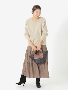 watanabeさん（レディース・161cm）の秋コーディネート