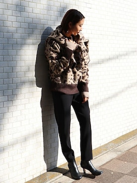 watanabeさん（レディース・163cm）の冬コーディネート