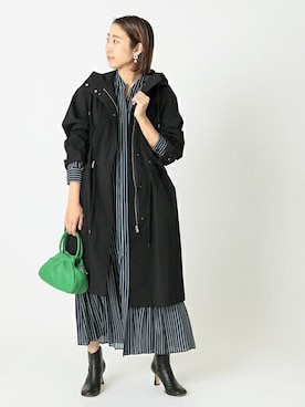 「maison-vincent（メゾンヴァンサン）のアイテム」を使った、watanabeさん（レディース・163cm）の冬コーディネート