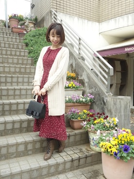 アンアナザーアンジェラスさん（レディース・157cm）の冬コーディネート