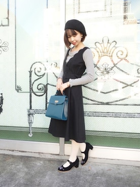 ワンピースを使った Fintの冬コーデ のコーディネート一覧 Wear