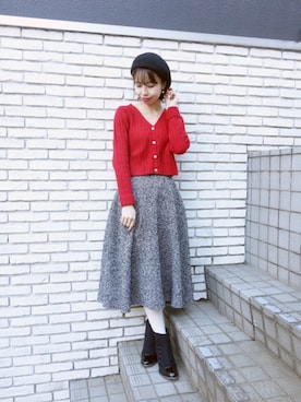 アンアナザーアンジェラスさん(レディース・157cm)の冬コーディネート