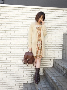 アンアナザーアンジェラスさん（レディース・157cm）の冬コーディネート