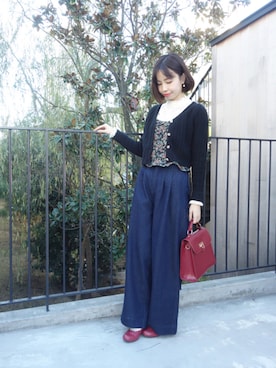 アンアナザーアンジェラスさん（レディース・157cm）の冬コーディネート