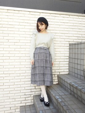 アンアナザーアンジェラスさん（レディース・157cm）の冬コーディネート