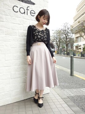 アンアナザーアンジェラスさん（レディース・158cm）の春コーディネート