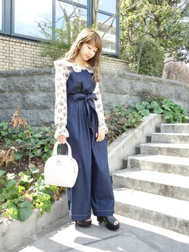 アンアナザーアンジェラスさん（レディース・150cm）の春コーディネート