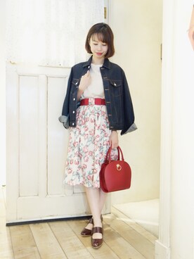 アンアナザーアンジェラスさん（レディース・158cm）の春コーディネート