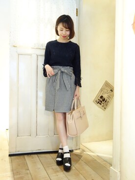 アンアナザーアンジェラスさん（レディース・158cm）の春コーディネート