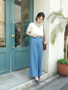 アンアナザーアンジェラスさん（レディース・158cm）の春コーディネート