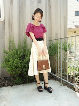 アンアナザーアンジェラスさん（レディース・158cm）の夏コーディネート