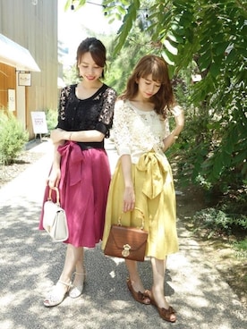 アンアナザーアンジェラスさん（レディース・158cm）の夏コーディネート