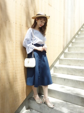 アンアナザーアンジェラスさん（レディース・150cm）の夏コーディネート