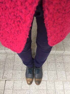 「INITIALS（イニシャルズ）のアイテム」を使った、jさん（レディース・166cm）の冬コーディネート