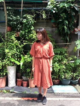 Peggyさん（レディース・157cm）の秋コーディネート