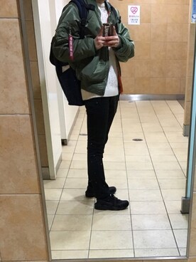 hiòôöóœøōõkiさん（メンズ・175cm）の冬コーディネート