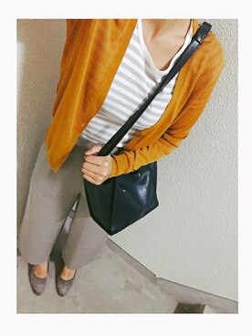 「THIS TABLE BY BEAU'RE SECOND（ヴュレセカンド）のアイテム」を使った、SaYaさん（レディース・164cm）の秋コーディネート