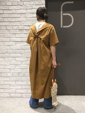 「RAGEBLUE（レイジブルー）のアイテム（ピアス（両耳用））」を使った、Chamiさん（レディース・158cm）の春コーディネート