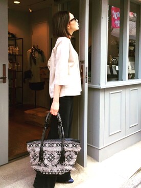 「splendid（スプレンディッド）のアイテム」を使った、sakakibaraTakakoさん（レディース・171cm）の春コーディネート