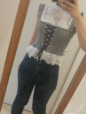 まりちさん(レディース・155cm)の夏コーディネート