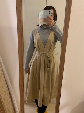 まりちさん（レディース・155cm）の冬コーディネート