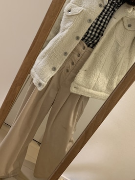 「アイテム（ブルゾン）」を使った、まりちさん（レディース・155cm・30代）の冬コーディネート
