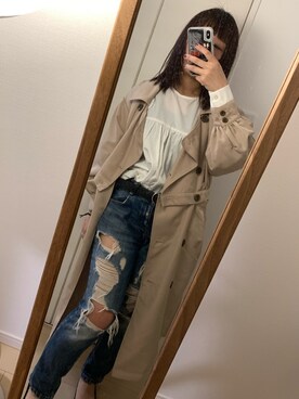 まりちさん（レディース・155cm）の春コーディネート