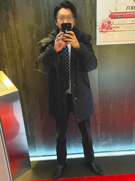 「DUNO（デュノ）のアイテム」を使った、TAKEさん（メンズ・177cm）の春コーディネート