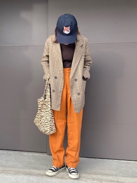 oohaさん（レディース・152cm）の冬コーディネート