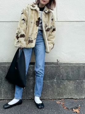 oohaさん（レディース・152cm）の冬コーディネート