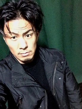 「カルバンクライン」｜「アイテム（ダウンジャケット/コート）」を使った、LIL Dさん（メンズ・180cm）の冬コーディネート