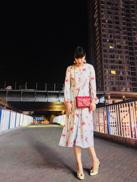 「Diagram（ダイアグラム）のアイテム（ワンピース/ドレス）」を使った、Fairybongbongさん（レディース・169cm）の夏コーディネート