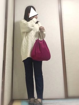 「サニーレーベル」｜「アイテム（福袋/福箱）」を使った、あおさん（レディース・151cm）の冬コーディネート