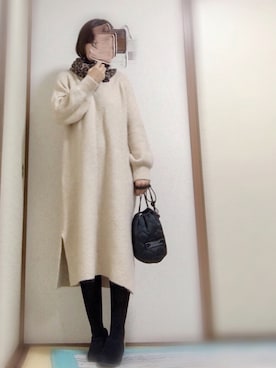「TAION（タイオン）のアイテム（ファッション雑貨）」を使った、あおさん（レディース・151cm）の秋コーディネート