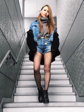 「chanel」｜「アイテム（その他）」を使った、Akaeさん（レディース・158cm）の春コーディネート