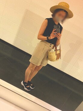 mocoさん（レディース・155cm）の夏コーディネート