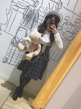 「GORGE（ゴージ）のアイテム（シューズ）」を使った、ゆかめろ♡さん（レディース・147cm）の秋コーディネート